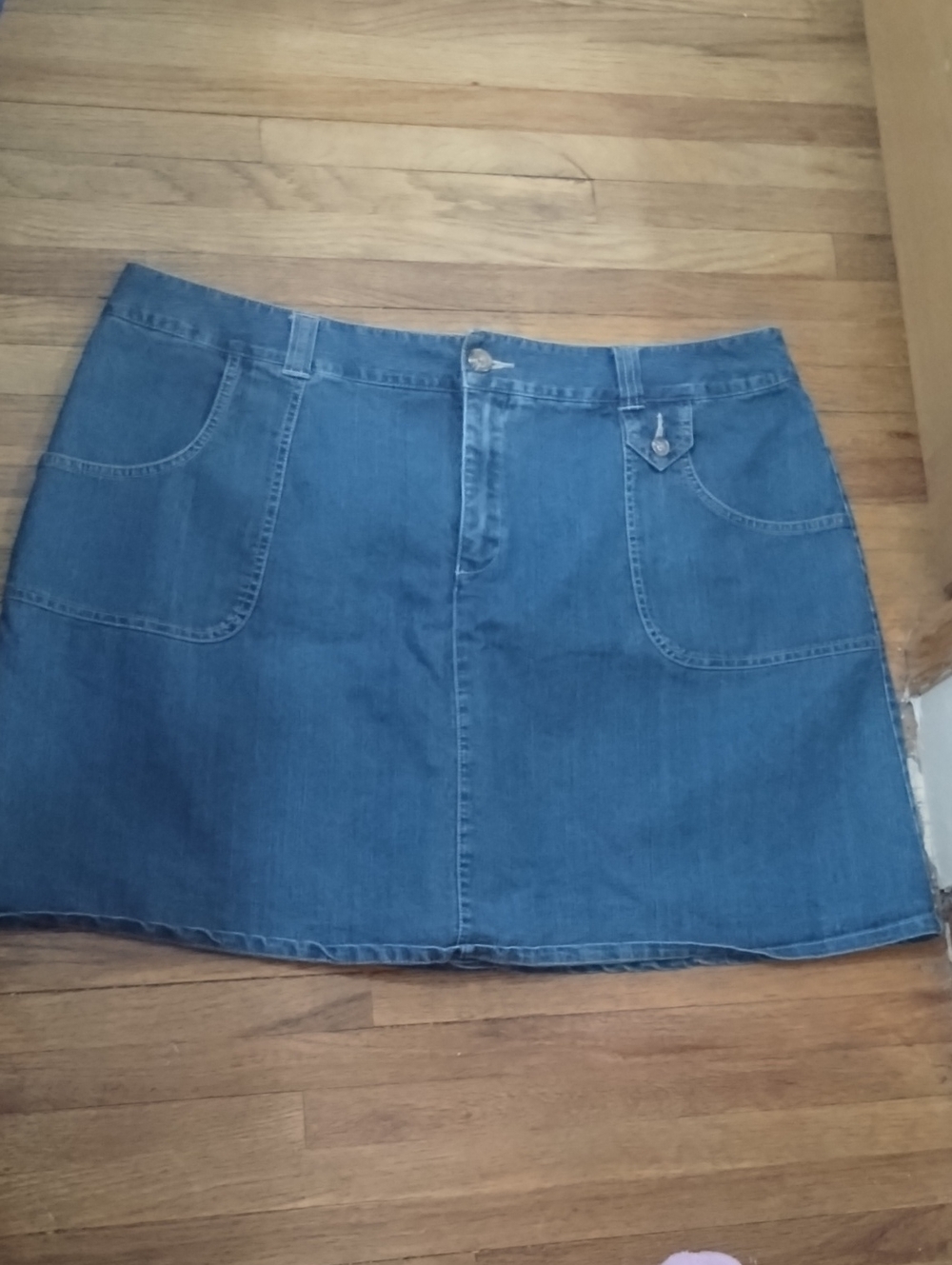 White Stag Blue Denim  Skort